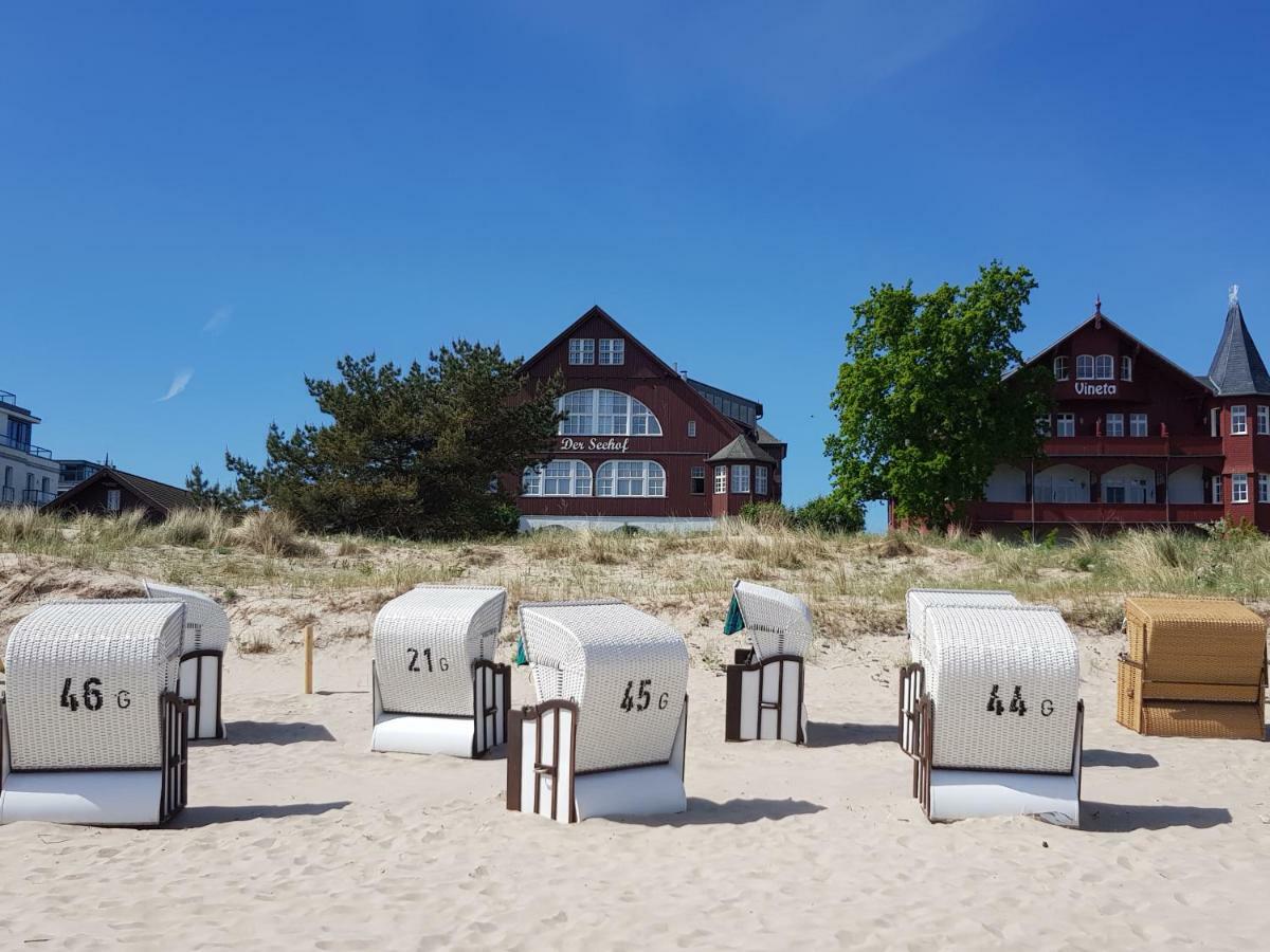 Seeblickstudio 2.33 Im Seehof Bansin Heringsdorf  Kültér fotó